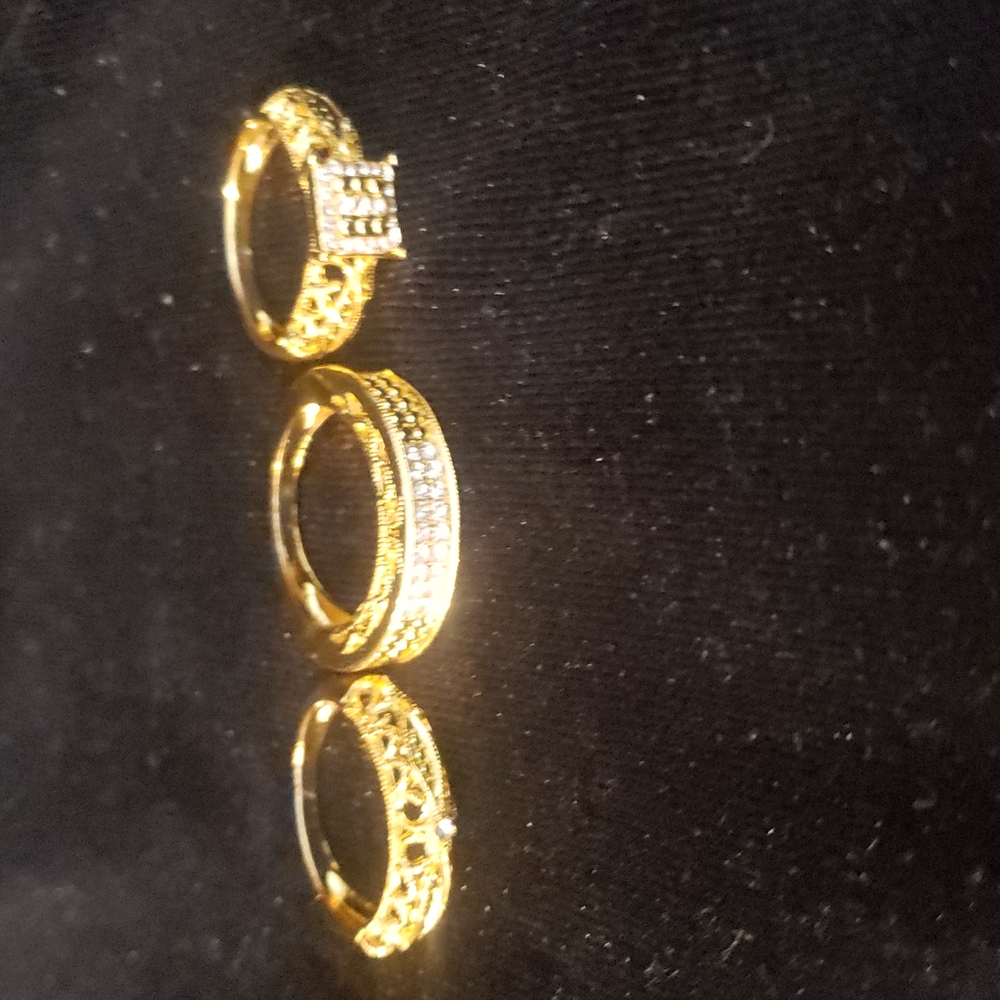 Gold fill rings